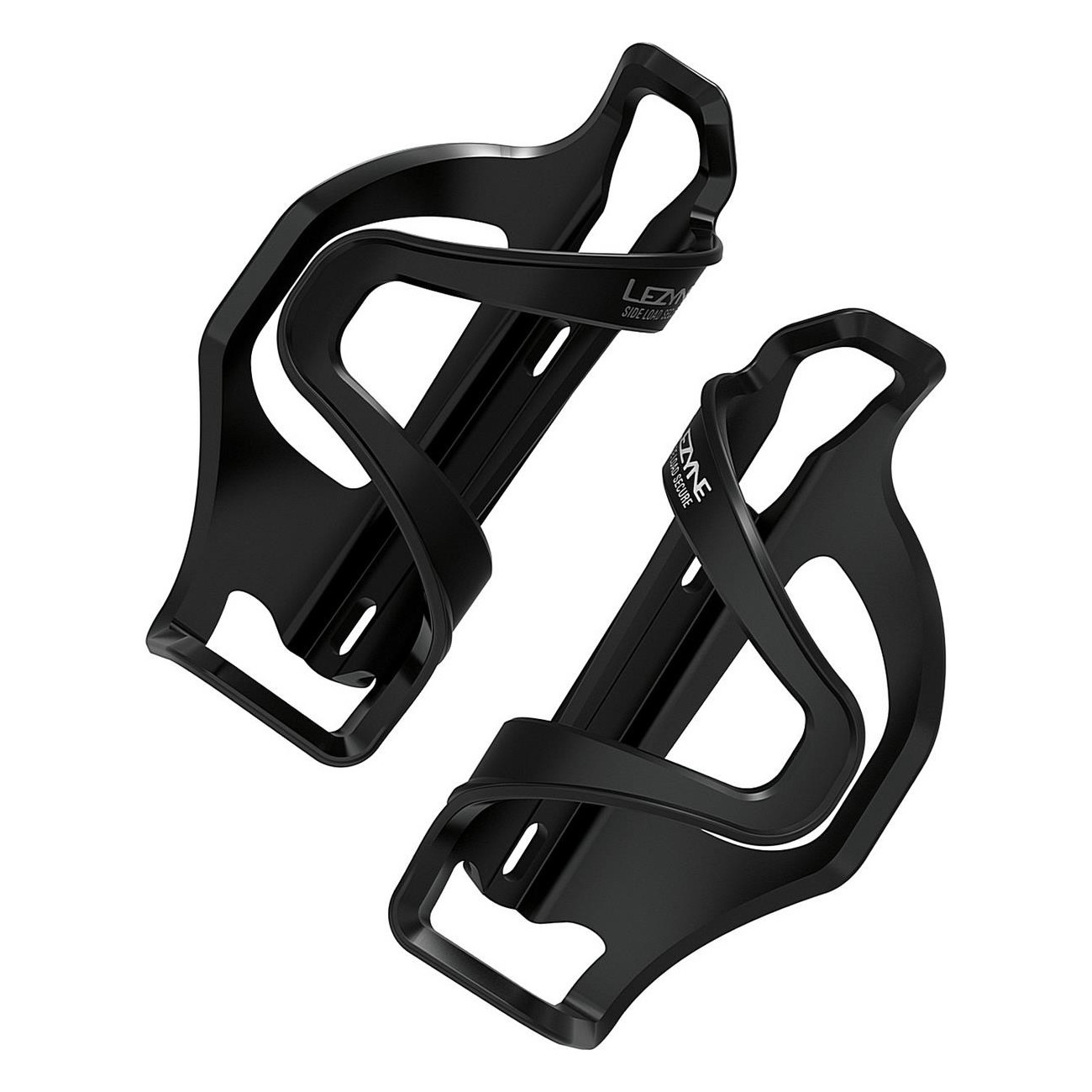 Portabotellas Lezyne Flow Cage SL Pareja Negra - Accesorio Práctico y Robusto - 1