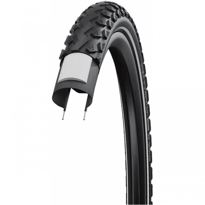 Puncture-Resistant Tire 700x40 Land Cruiser Plus Black for E-Bike City Trekking - 1