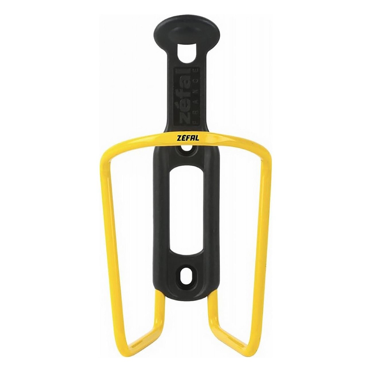 Aluplast Yellow Bottle Holder 40g in Aluminum and Plastic with Frame Mount - 1