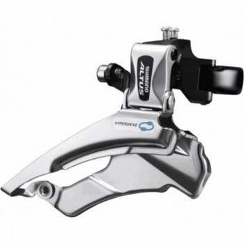 Deragliatore Shimano Altus FD-M313 3x8/7v Dual Pull per Biciclette, Fissaggio 34.9/28.6 mm - 1 - Deragliatore anteriore - 452466