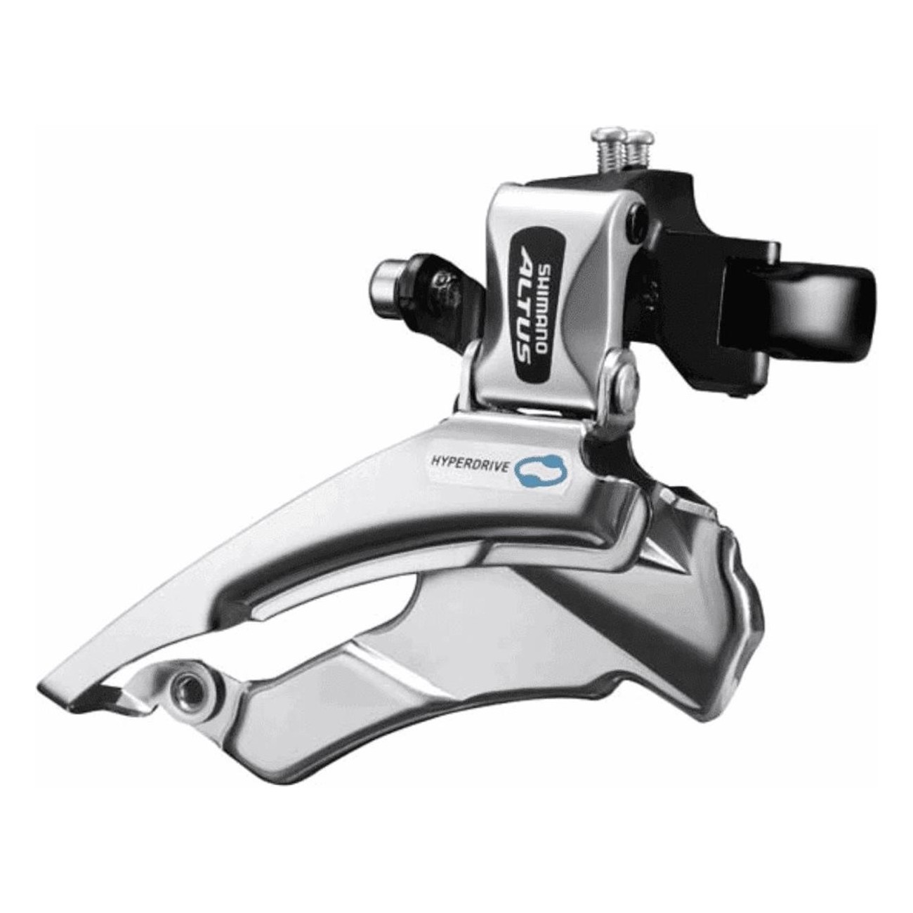 Deragliatore Shimano Altus FD-M313 3x8/7v Dual Pull per Biciclette, Fissaggio 34.9/28.6 mm - 1 - Deragliatore anteriore - 452466