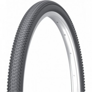 Gravel Tire 700x35 Tubeless Ready Folding Black - 120 TPI, Small Block 8 - 1