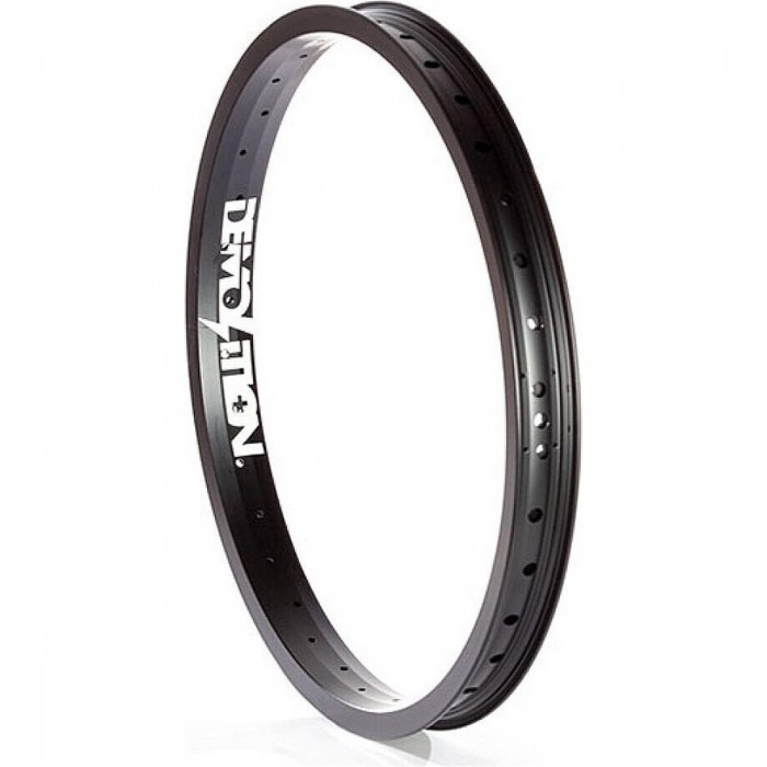 Teamplus 20' Demolition Rim Black, 40mm Internal Width, Double Wall - 1