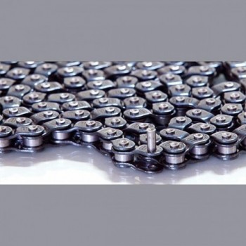 Half-Link Chain 1/8' 100 Links Dark Silver - Durable and Stylish - 3