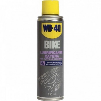 Lubrifiant Spray Chaîne 250ml avec PTFE pour Toutes les Saisons - WD-40 - 1