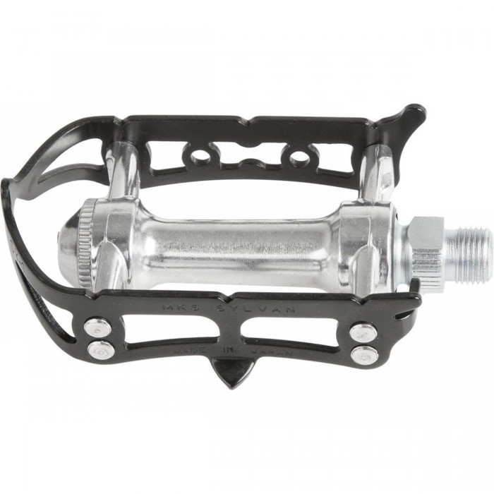 MKS Sylvan Road Black Aluminum Road Bike Pedals, 102x61 mm, 337g - 1