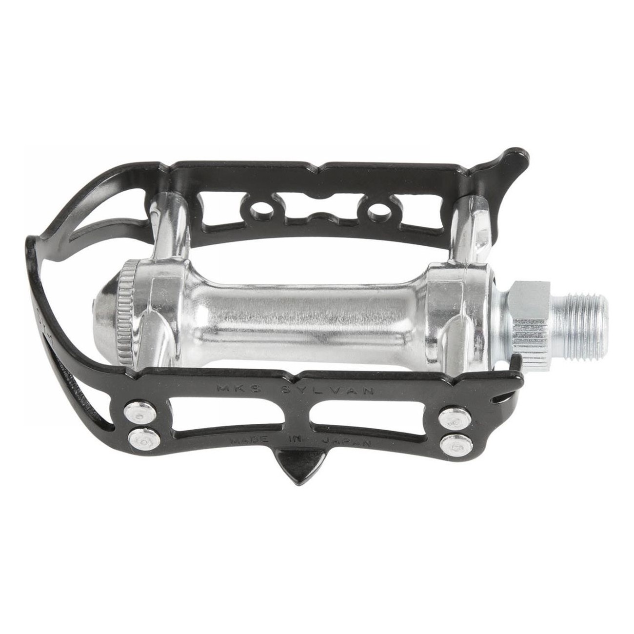 MKS Sylvan Road Black Aluminum Road Bike Pedals, 102x61 mm, 337g - 1