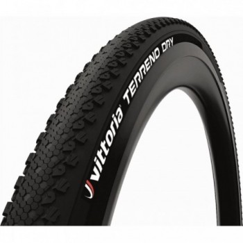 Gravel Tire 28' 700x38 Black Hard for Dry and Compact Terrain - 1