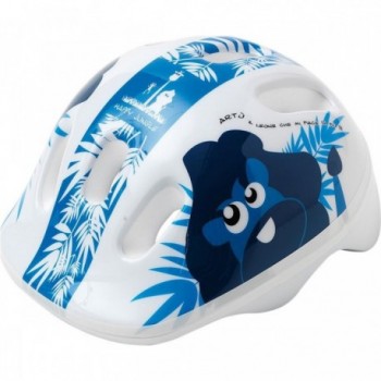 Casco Baby Happy Jungle Artù Blu XS 44/48cm - Sicurezza EN1078 PPE MVTEK - 1 - Caschi - 8005586209726