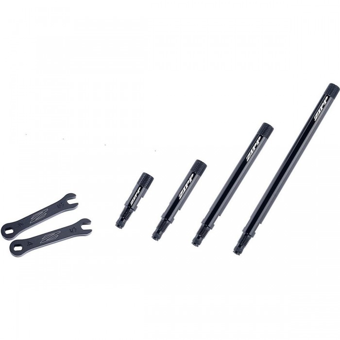 Kit de extensión de válvula estriada de aluminio Tangente 808, 65 mm (3 piezas) - 1