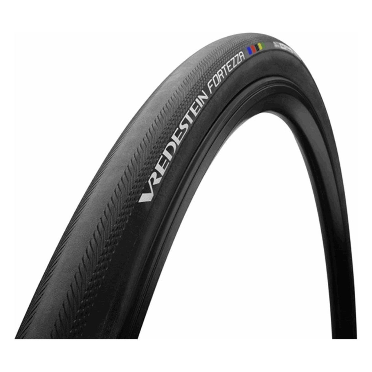 Vredestein Fortezza 700x25 Folding Tire 120TPI Black with Sportek Protection - 1