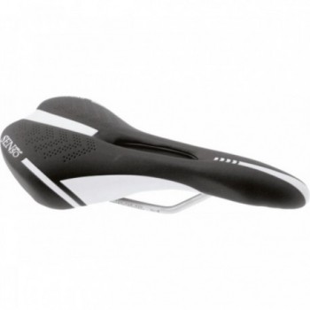 Selle Velo Senso 3274 Sport Unisexe Noir/Blanc 276x142 mm - Confort et Performance - 1