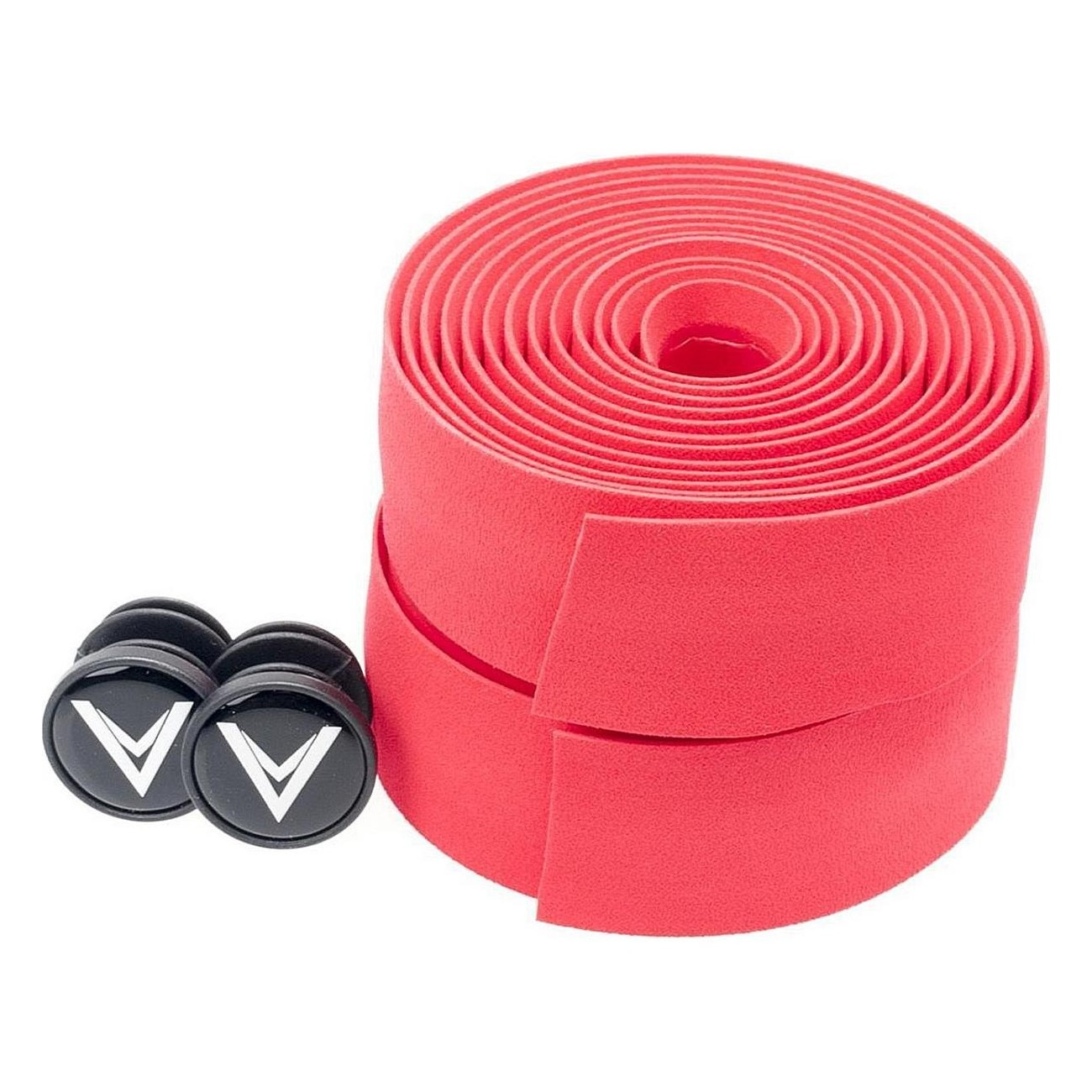 Voxom GB2 Red Handlebar Tape EVA Foam with Gel, 200x3 cm, Accessories Included - 1