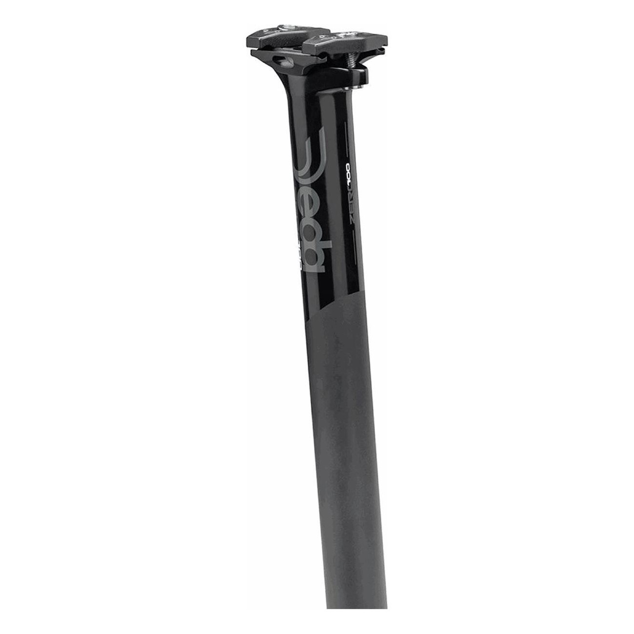 Deda ZERO100 Aluminum Seatpost - 31.6x350mm, 0mm Offset, Black - 1