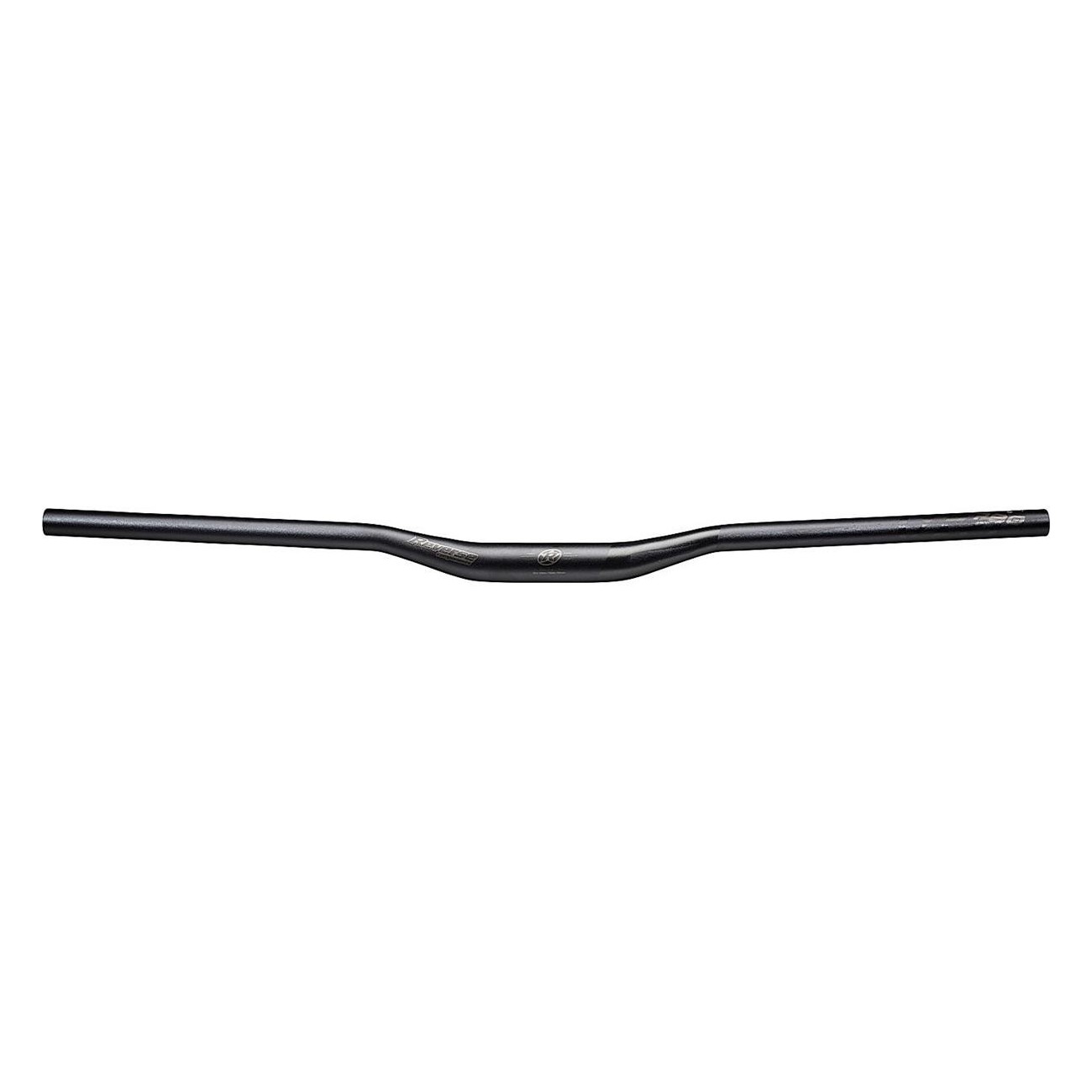 Reverse Handlebar 790mm Ø35mm with 18mm Rise Black-Stealth for Enduro - 1