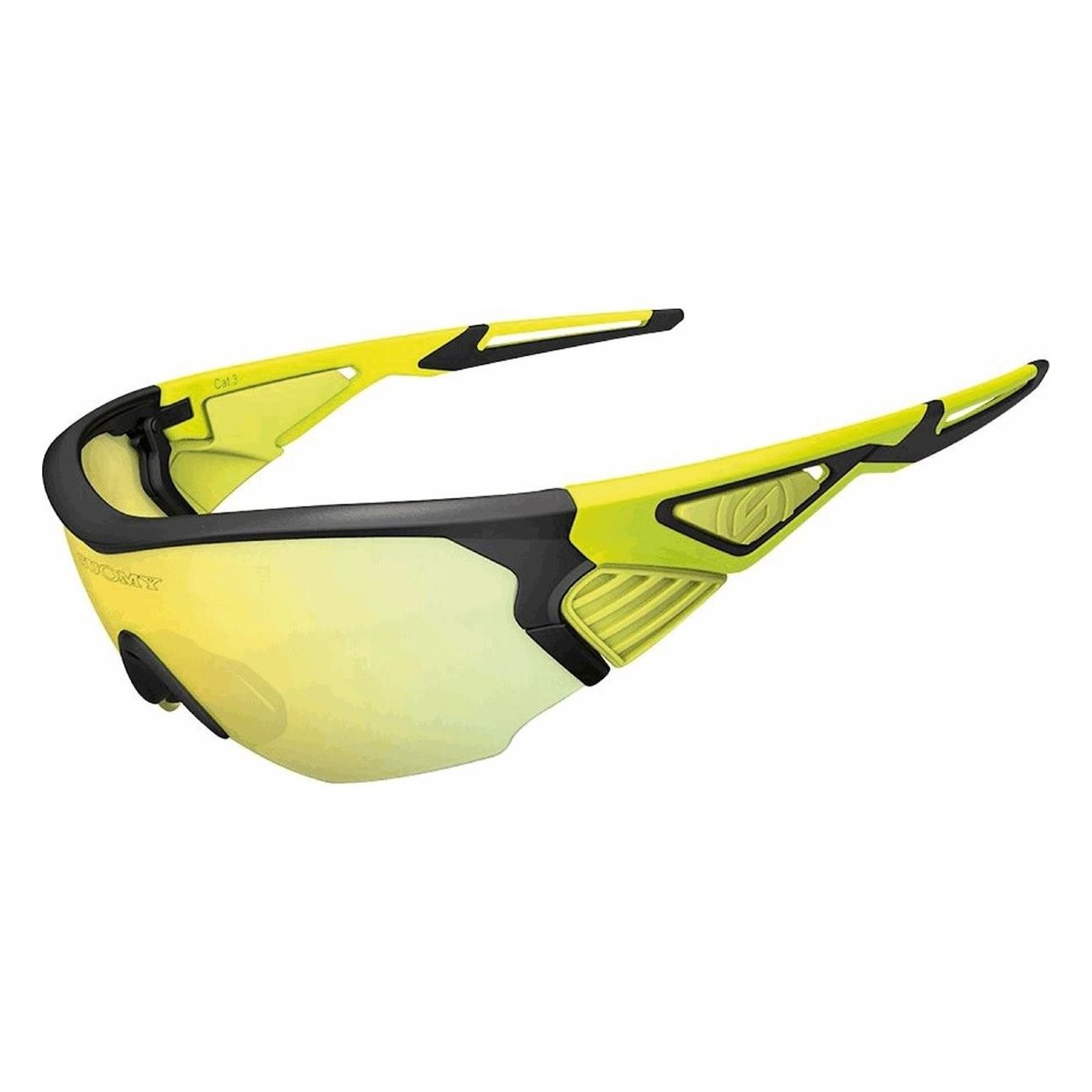 Lunettes de sport Roubaix Noir/Jaune SUOMY - Design attrayant et qualité garantie - 1