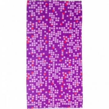 Foulard Violet 'Purple Squared' sur Papier M-WAVE - 1