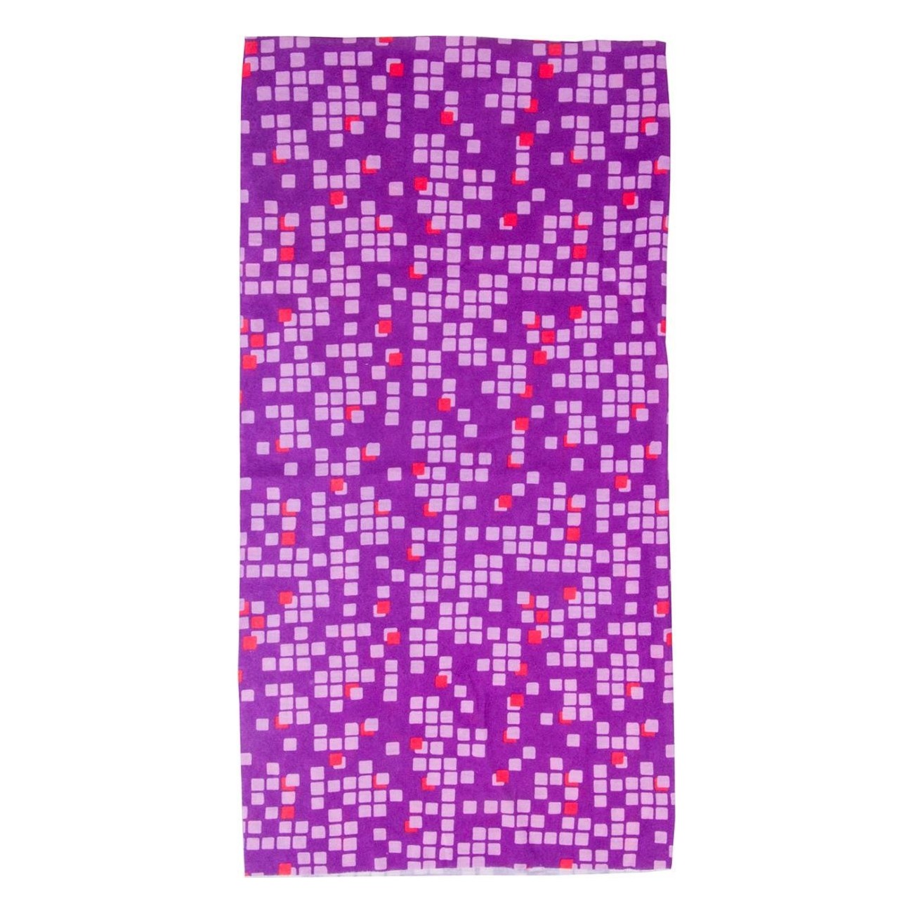 Purple Squared Purple Scarf on M-WAVE Paper - 1