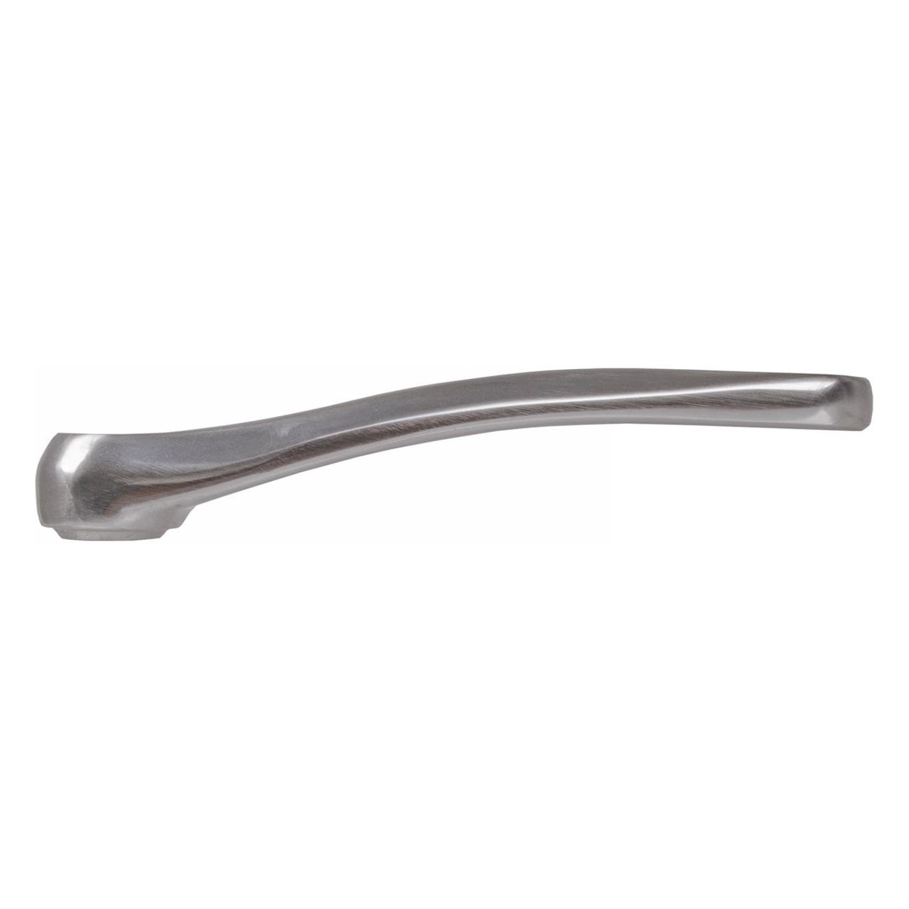 Left Crank Arm in Polished Silver Aluminum 175 mm with 20 mm Offset - 2