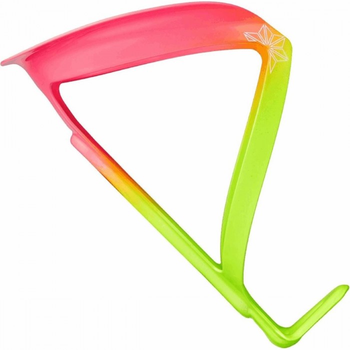 Supacaz Fly Cage Aluminum Bottle Holder Neon Yellow/Pink - Limited Edition - 1