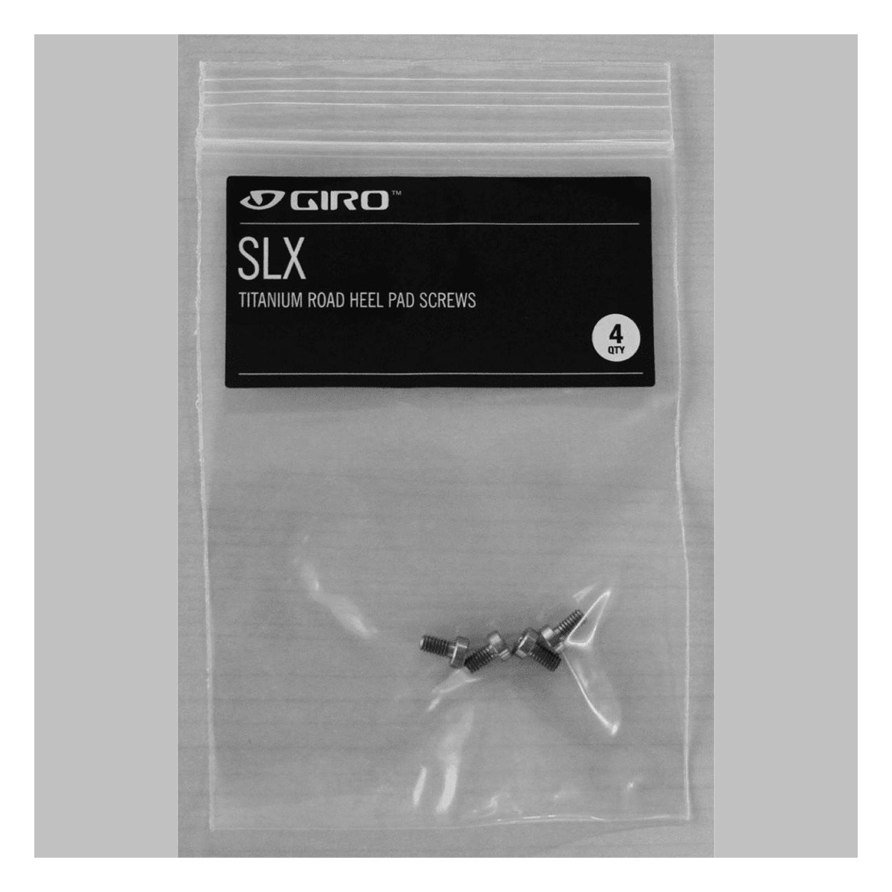 Titanium Replacement Screws for GIRO SLX Shoe Cleats - 2 Pieces - 1