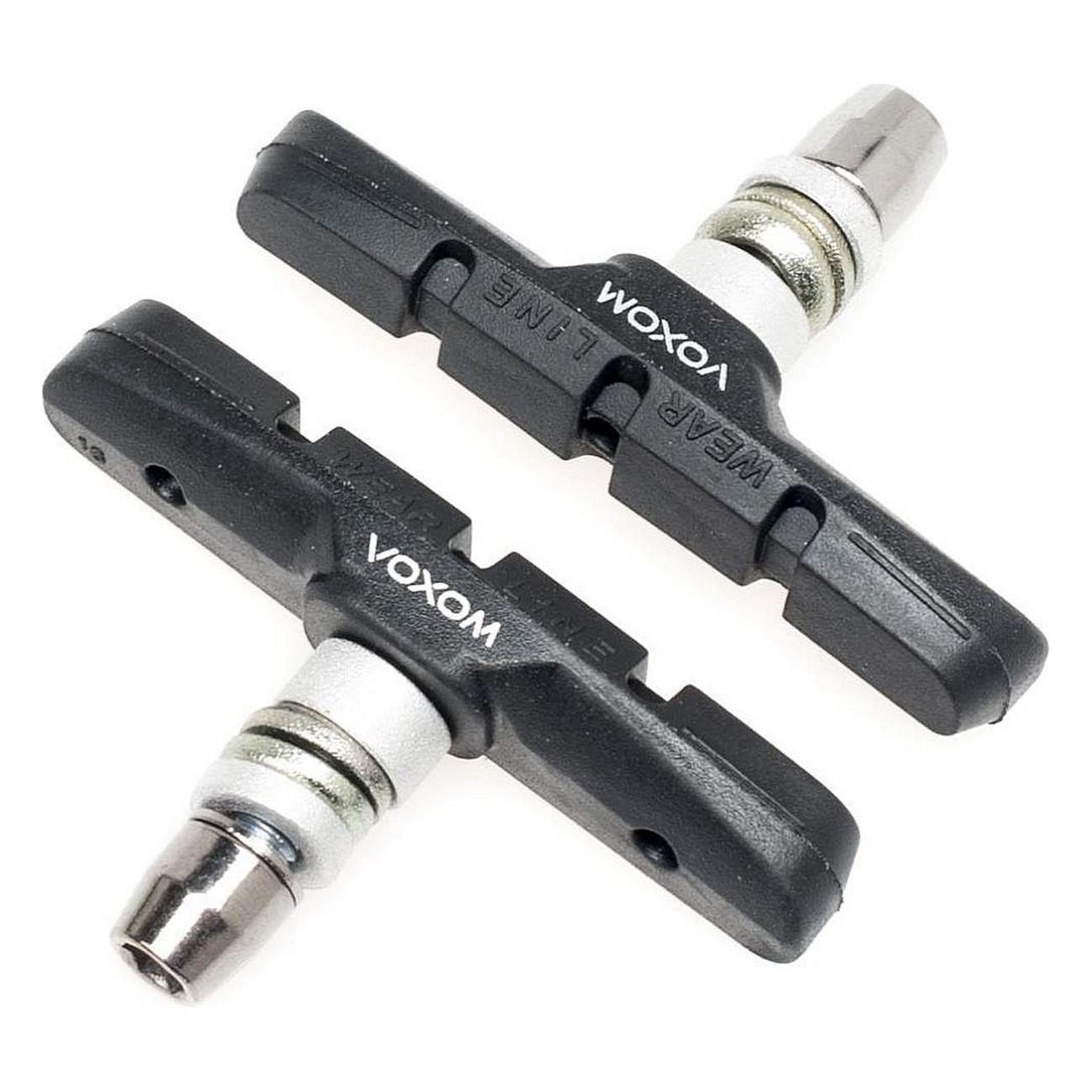 Pastillas de Freno V-brake MTB 70mm Negras - Pareja Simétrica para MTB - 1