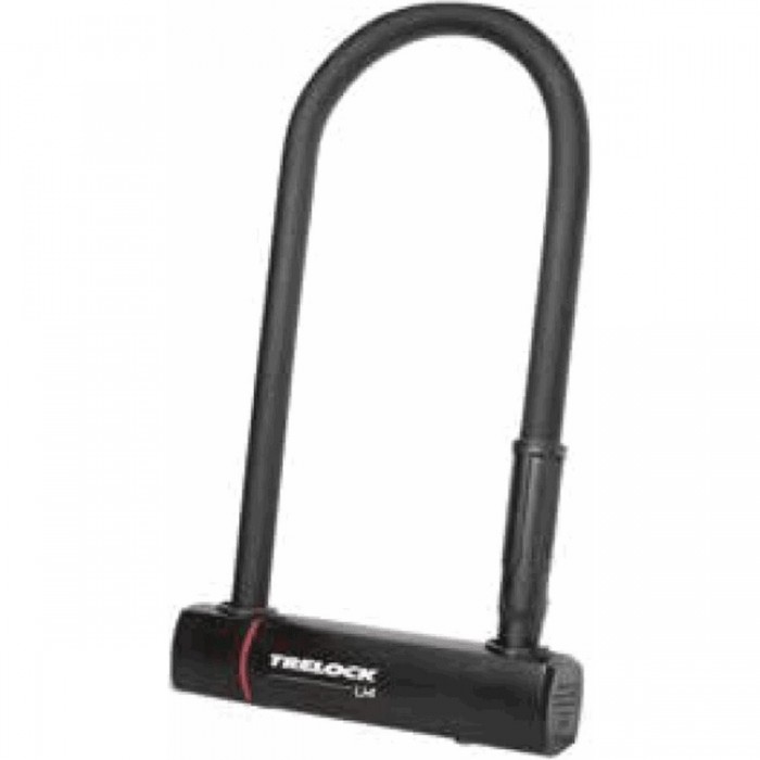 U4 Steel Shackle Lock 102x230 mm with Key Closure - Bike and Gate Security - 1