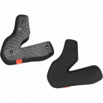 Kit di Ricambio Guanciali per Casco GIRO Insurgent Spherical 25mm Nero/Grigio - 1 - Imbottiture e guanciali - 0196178160865