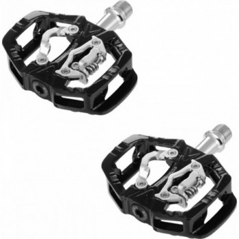 Pedales MTB Zeray ZP-109S Duales de Aluminio, Negros, 340g - Offroad - 2