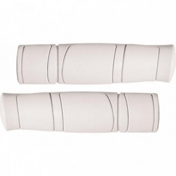 White URBAN Grips 120x22mm for CTB and Sport Bicycles - MVTEK - 1