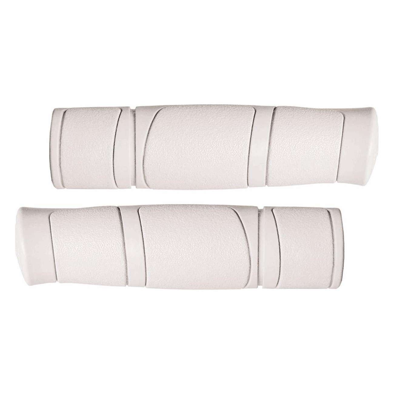 White URBAN Grips 120x22mm for CTB and Sport Bicycles - MVTEK - 1