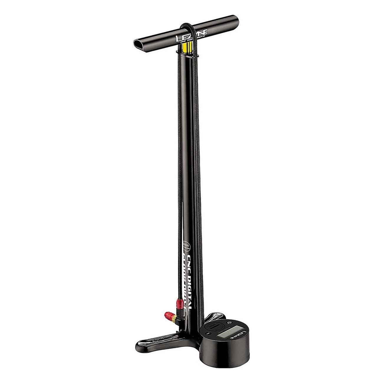 Lezyne Digital Drive 3.5 CNC Black Floor Pump with Digital Gauge - 1