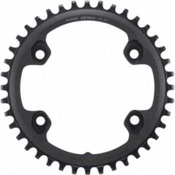 Shimano FC-RX600 GRX 1x11V 40T Chainring, 110mm, Black - Excellent Performance - 1