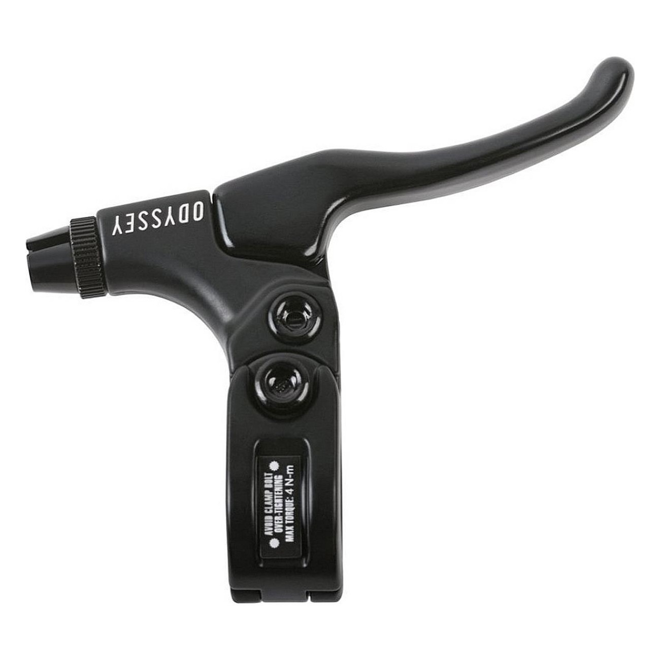 Black Medium RT Hinged Monolever Brake Lever for Right - Compatible with Evo 2 - 1