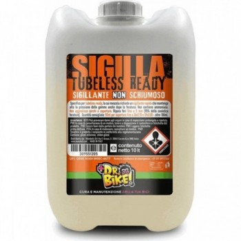 Sigillante Dr.bike 10L per Tubeless Ready, Non Schiumoso e Affidabile - 1 - Lattice sigillante - 8005586229700