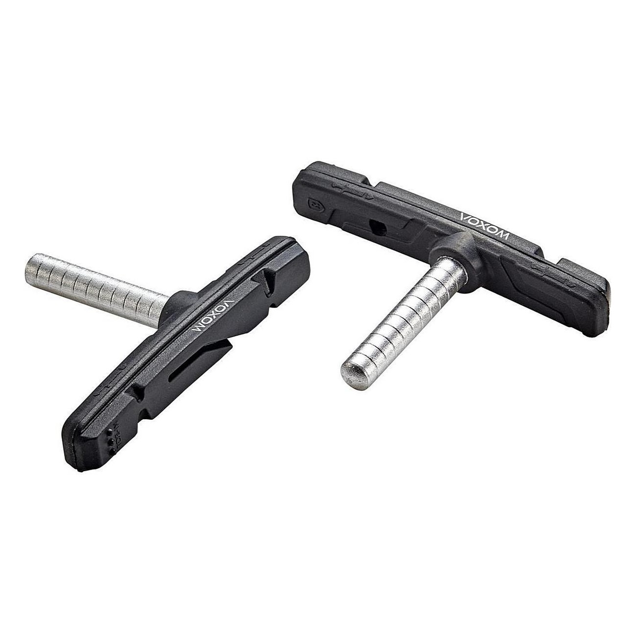 Voxom BRS23 Cantilever MTB Bremsbeläge Toe-In für Felgen, 2 Paare, 70 mm, Schwarz - 1