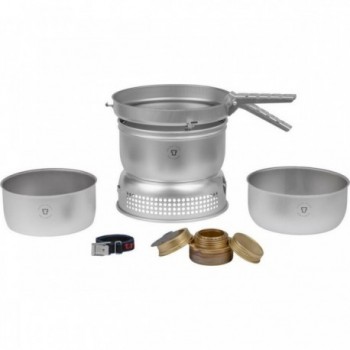 Trangia Stove 25-21 UL/D in Ultralight Aluminum and Duossal for 3-4 People - 1