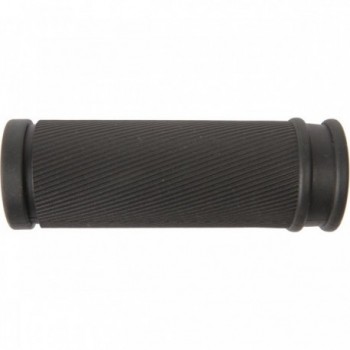 M-WAVE Cloud Slick Black Handlebar Grips 85+130 mm - 1