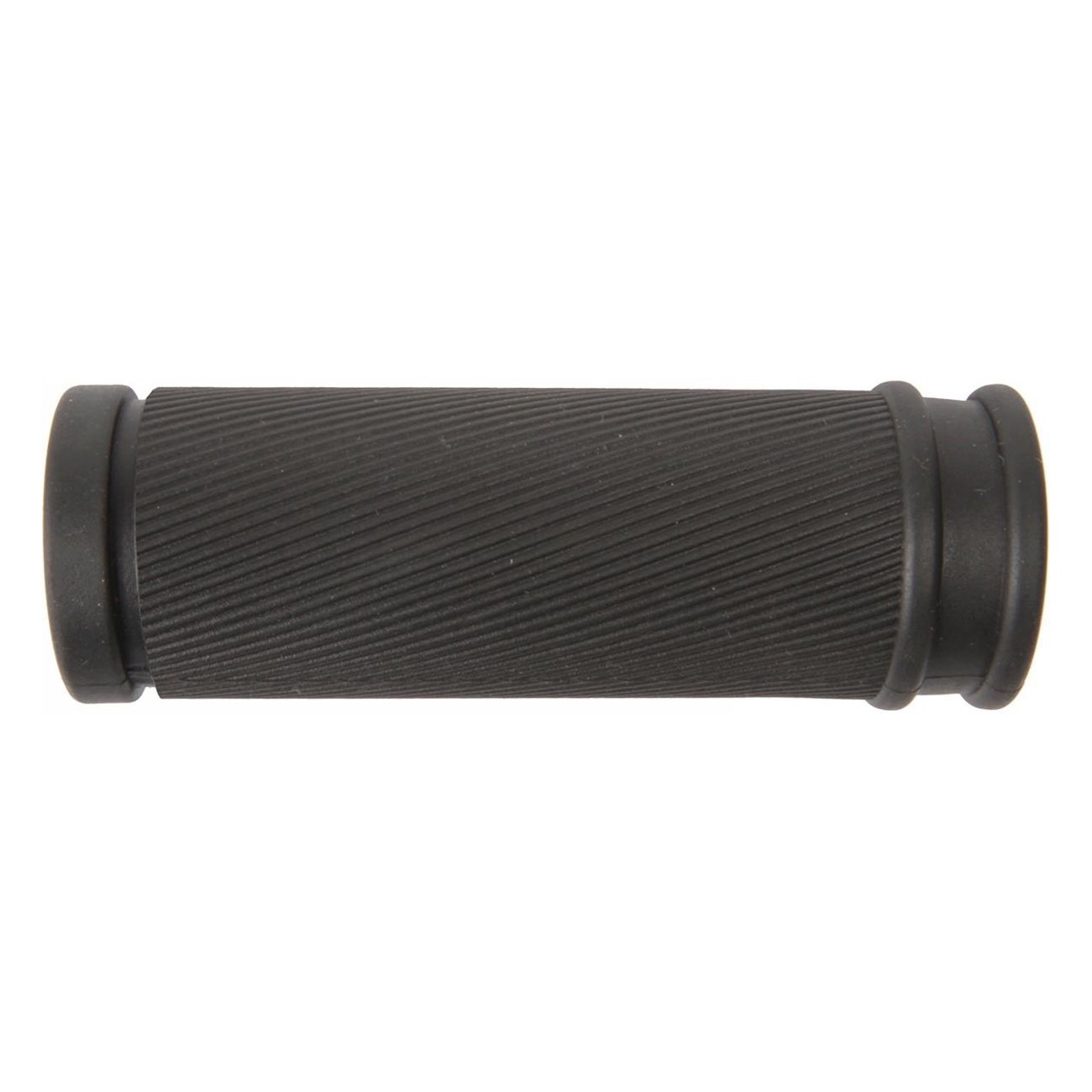 M-WAVE Cloud Slick Black Handlebar Grips 85+130 mm - 1