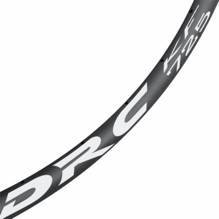 700c 28' Aluminum Rim Tubeless Ready for Disc Brakes, 32 Holes, Black - 1