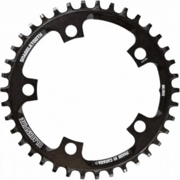 Snaggletooth Aluminum Chainring 40T 110BCD for 11-Speed Ebike - Anti-Drop Tech - 1