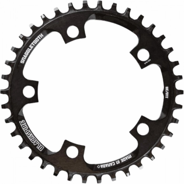 Snaggletooth Aluminum Chainring 40T 110BCD for 11-Speed Ebike - Anti-Drop Tech - 1