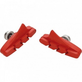 50mm Red Brake Pads with MVTEK Bolt - Performance and Safety - 1