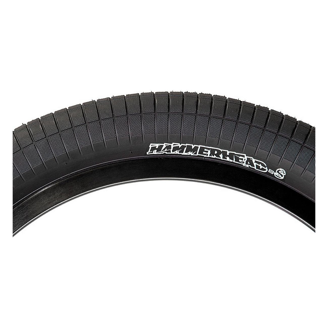 BMX Tire Hammerhead-S 2.25' Black with Foldable Kevlar Bead - 1