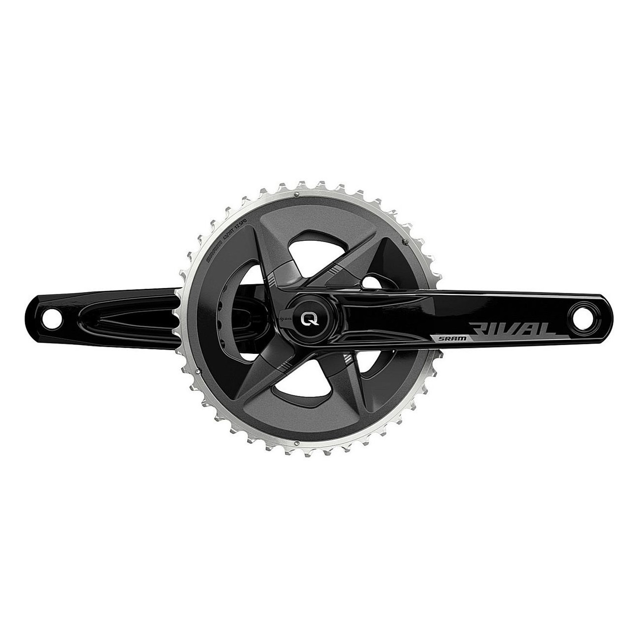 SRAM Quarq Rival AXS Wide Crankset 172.5 mm 43-30T, Integrated Power Meter - 1