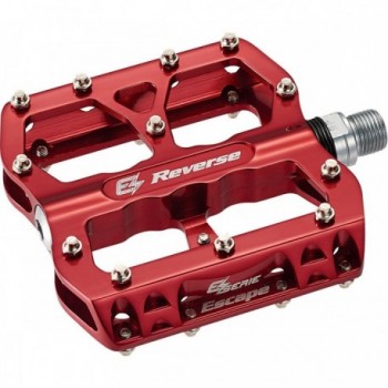 Pedal Reverse e-Escape Rojo para e-Bike, Optimizado y Robusto para MTB - 1