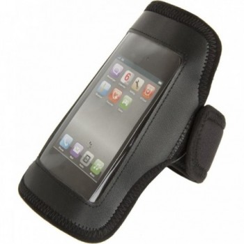 Soporte para Smartphone de Brazo M-Wave Maastricht Negro 170x120 mm con Touch y Jack Audio - 1