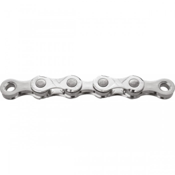 Rustproof E-Bike Chain 8v 122 Links EPT Silver with X-Bridge Technology - 1