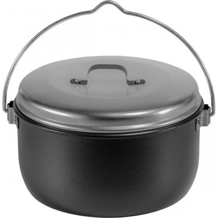 Casserole Antiadhésive Billy 2,5 L Noire avec Couvercle pour Trangia 27 Small - 1