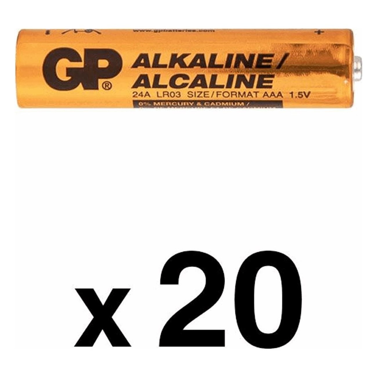 AAA Ministilo Alkaline Battery 1.5V - Code 24A LR03, Reliable & Long-lasting - 1